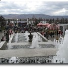 Уличный фонтан Реки Сибири