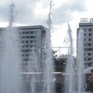Каскадный фонтан в Красноярске