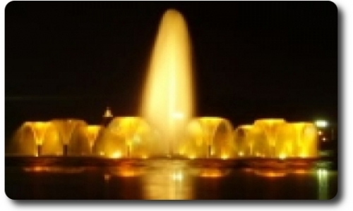  Открытие фонтанов в Донецке 2009 г