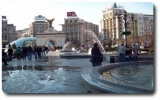Вчера на Майдане неожиданно забили фонтаны.