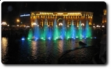 Запуск фонтанов в Ереване 2013