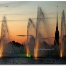 Плавающий фонтан в СПб