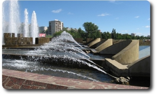  Главный городской фонтан Перми