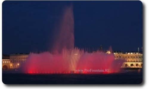 Возрождение плавающего фонтана в С.Петербурге