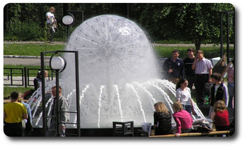 В Перми открыт первый фонтан в 2015 году