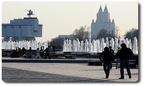 В Москве состоялся запуск городских фонтанов 2015