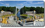 Торжественное открытие фонтанов в Петергофе 2015